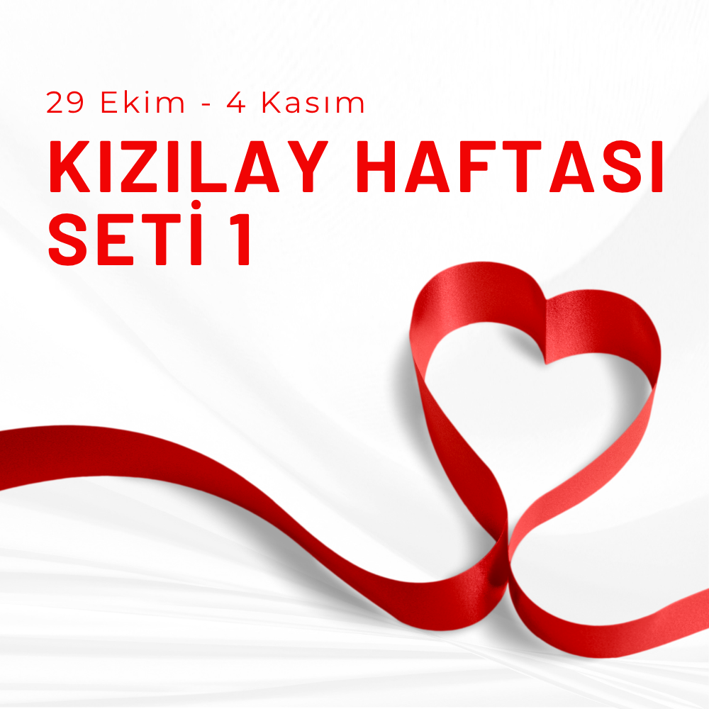 Maranki Kızılay Haftası Seti 1