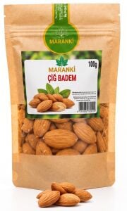 Maranki Çiğ Badem Doğal Kavrulmamış İç Badem 100 g