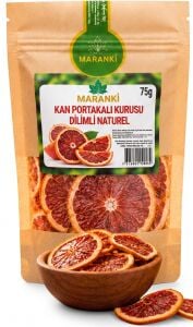 Maranki Kan Portakalı Kurusu Dilimli Naturel Kurutulmuş Meyve 75 g