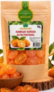 Maranki Kumkuat Kurusu (Altın Portakal) Kurutulmuş Meyve 100 g