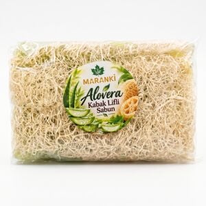 Maranki Aloevera Kabak Lifli Sabun Doğal Peeling Etkili 100 g