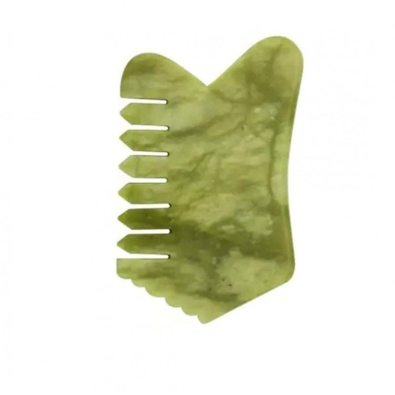 Doğal Yeşim Taşlı Tarak - Model 3