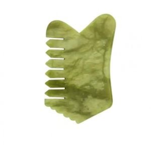 Doğal Yeşim Taşlı Tarak - Model 3