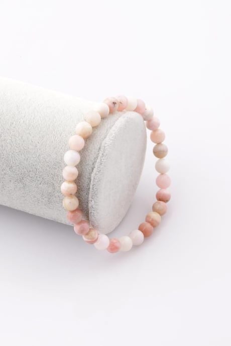 Pembe Opal Bileklik - 8 mm