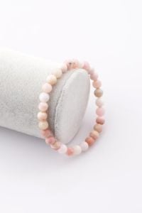 Pembe Opal Bileklik - 8 mm