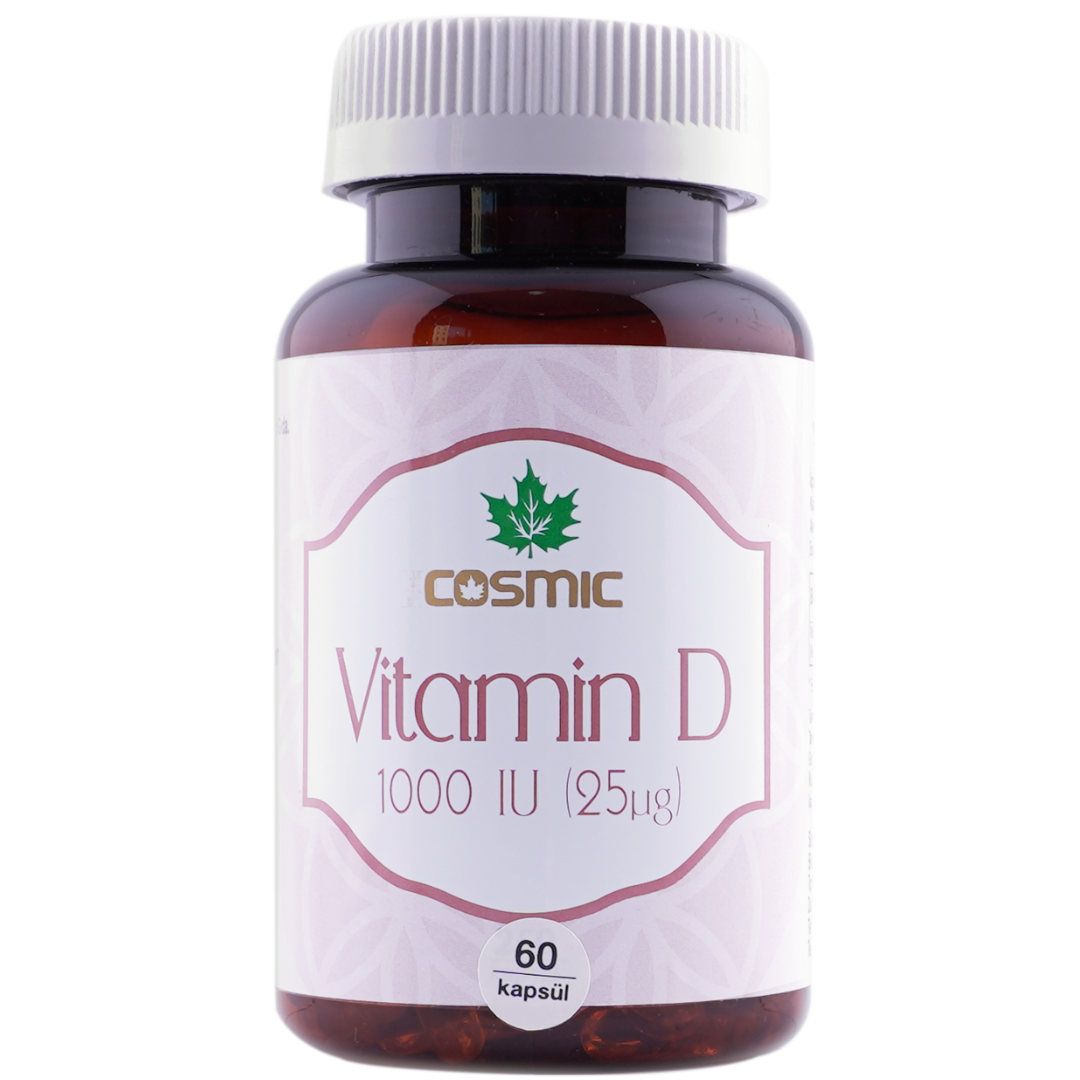 Vitamin D ( 60 Kapsül )
