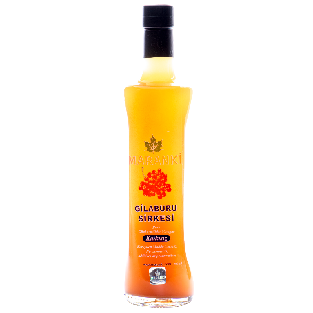 Katkısız - Doğal Gilaburu Sirkesi 500 Ml (İçilebilir)