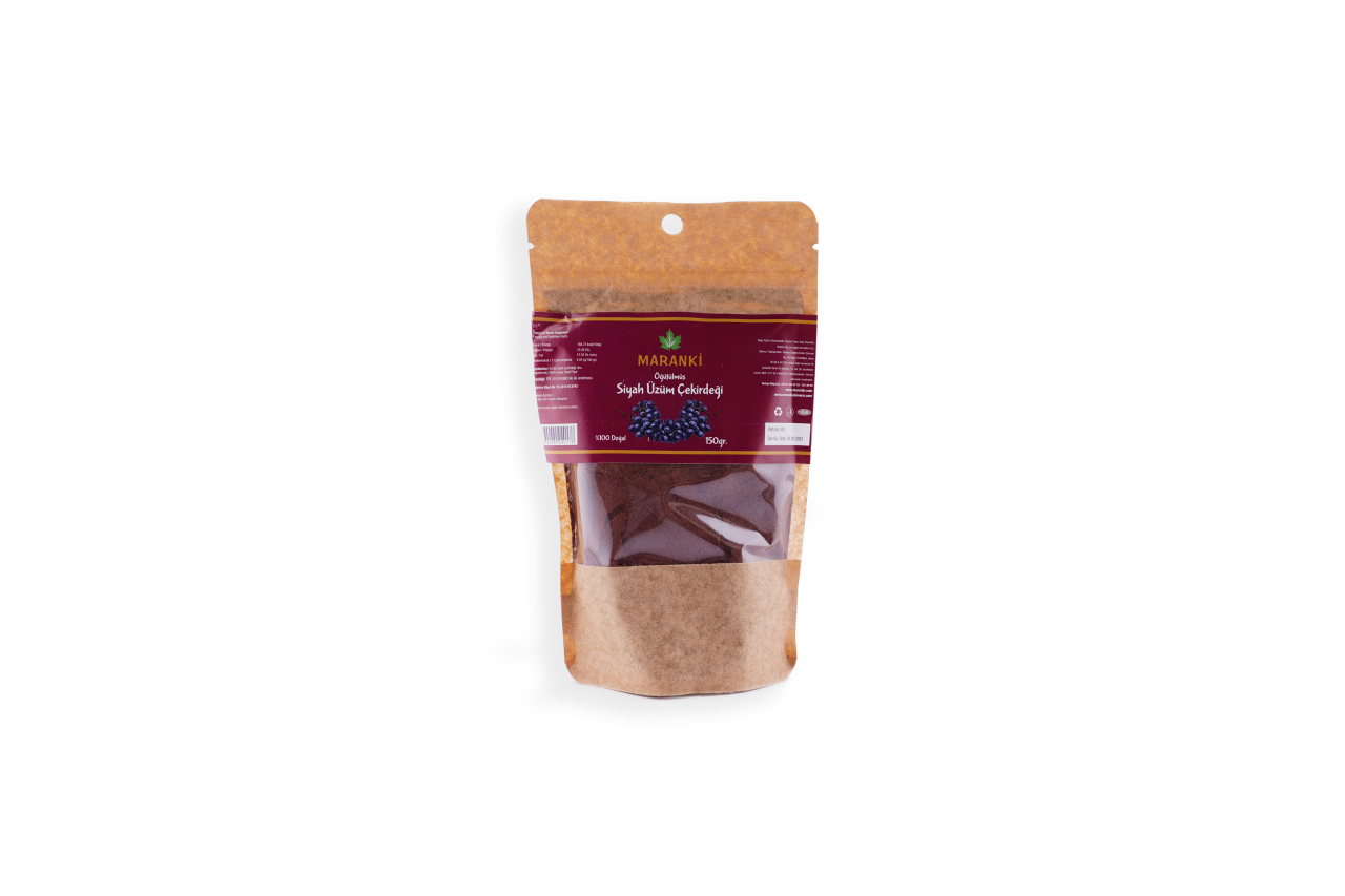 Öğütülmüş Kuru Üzüm Çekirdeği Tozu 150 Gr