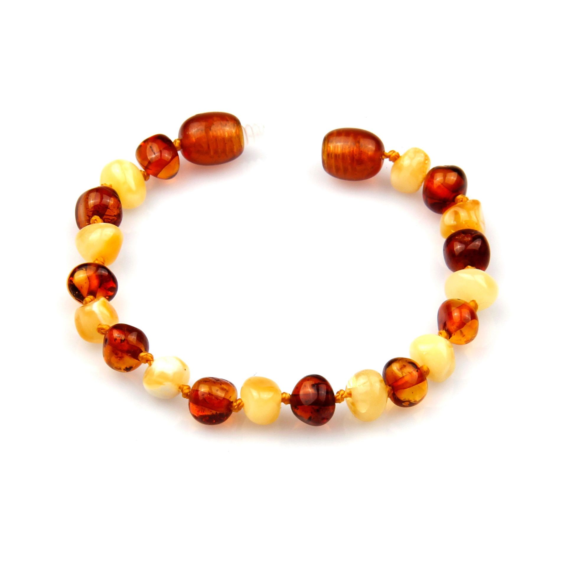 ORJİNAL KEHRİBAR BEBEK DİŞ BİLEKLİĞİ MODEL 3