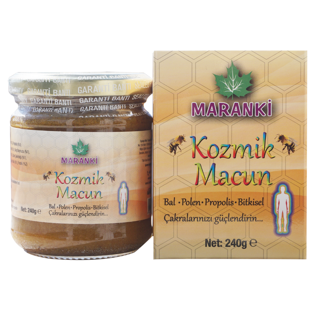 KOZMİK MACUN (BAL, POLEN, PROPOLİS VE BİTKİSEL KARIŞIMLI) 240 GR