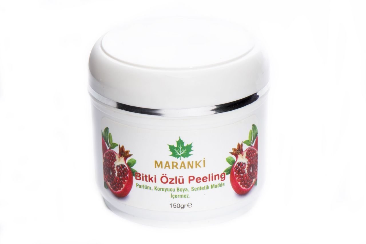 Maranki Nar çekirdeği Özlü Peeling-Bakım Kremi 150 Gr