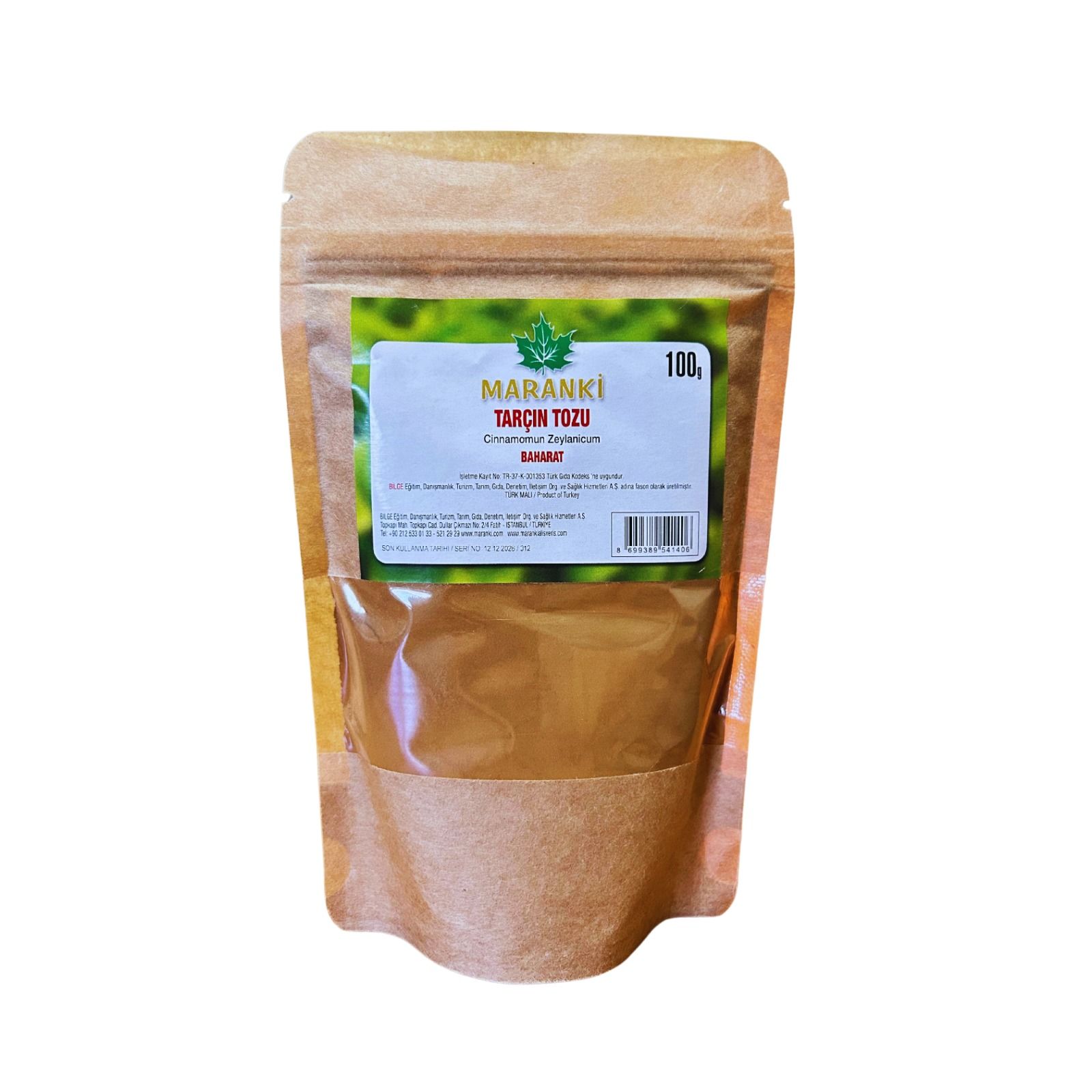 Tarçın Kabuğu Toz 100 Gr