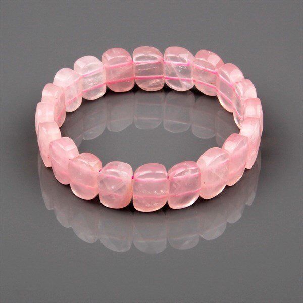 Pembe Kuvars Bileklik Model 3