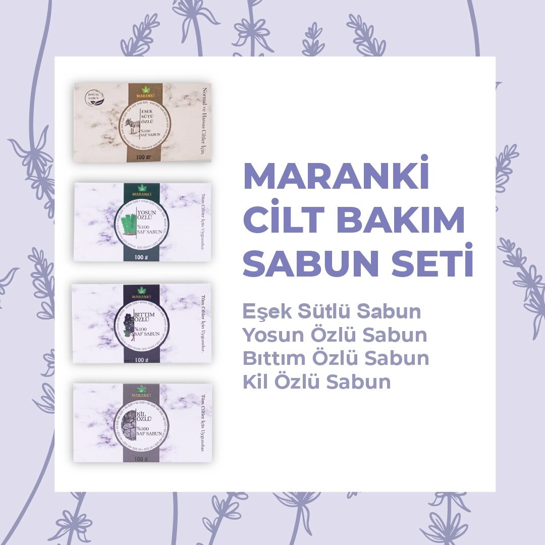 Maranki Sabun Seti ( Cilt İçin )