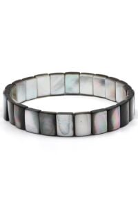 Sedef Taşı Doğal Kare Bileklik - Model 1