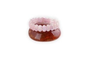Pembe Kuvars Bileklik Model 1