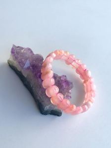 Pembe Kuvars Bileklik Model 1