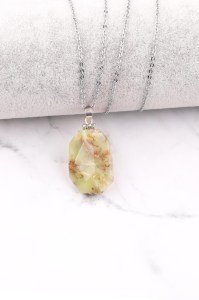 Sarı Opal Kolye Ucu