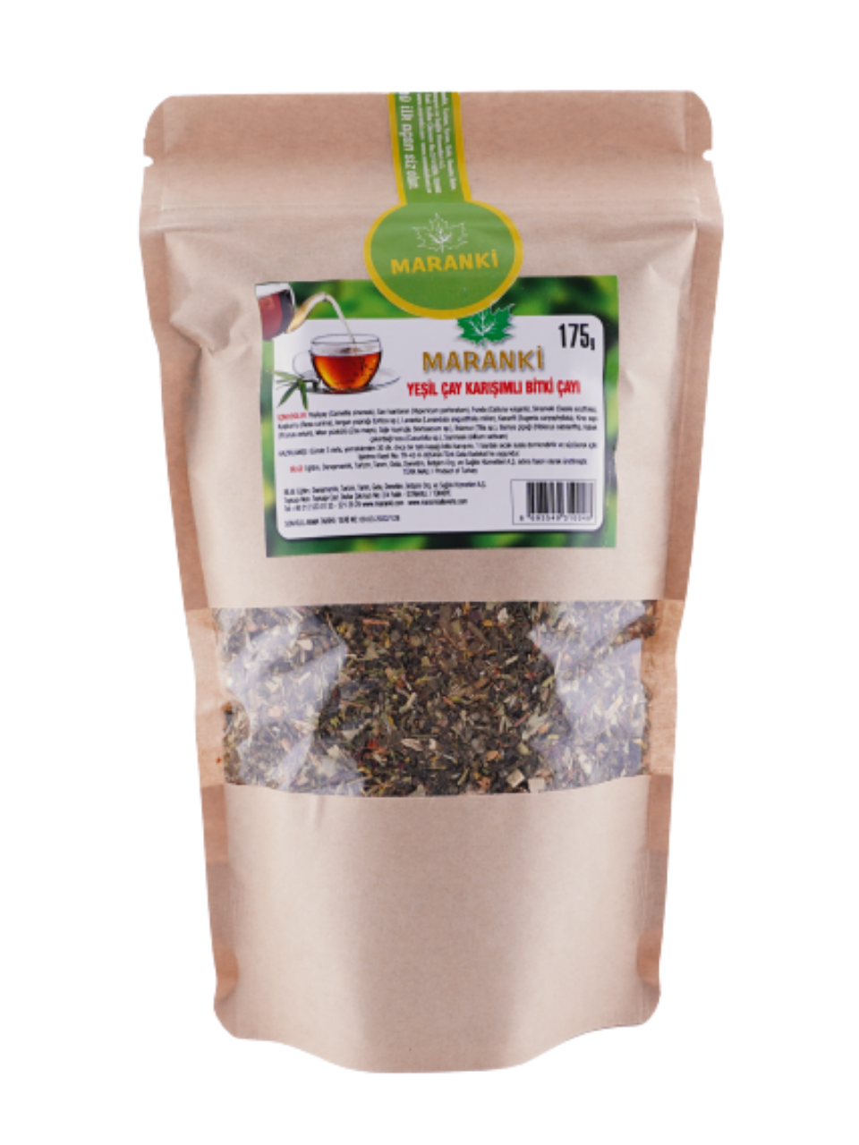 Yeşilçay Karışımlı Bitki Çayı 175 GR