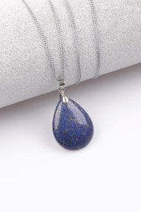 Lapis Kolye Ucu Damla