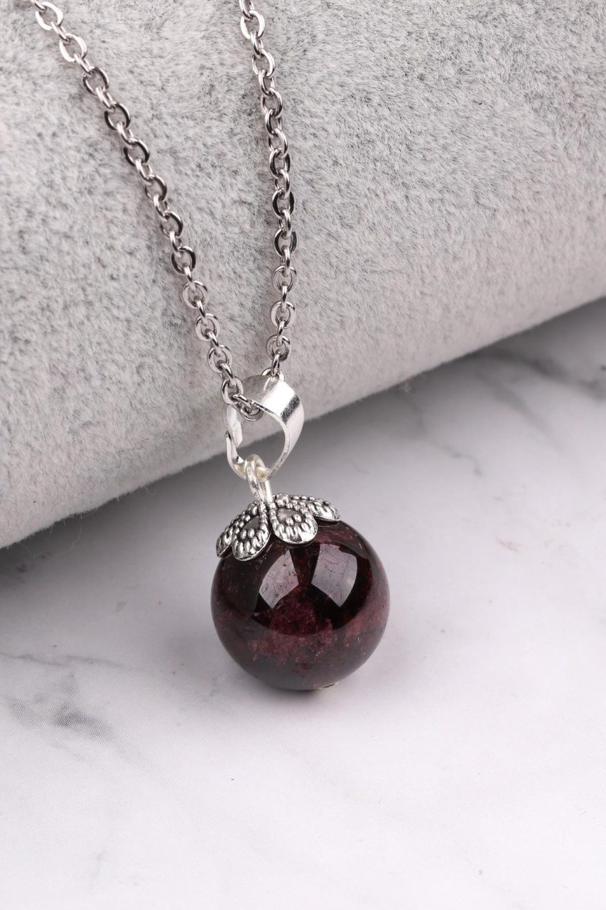 Garnet Kolye Ucu