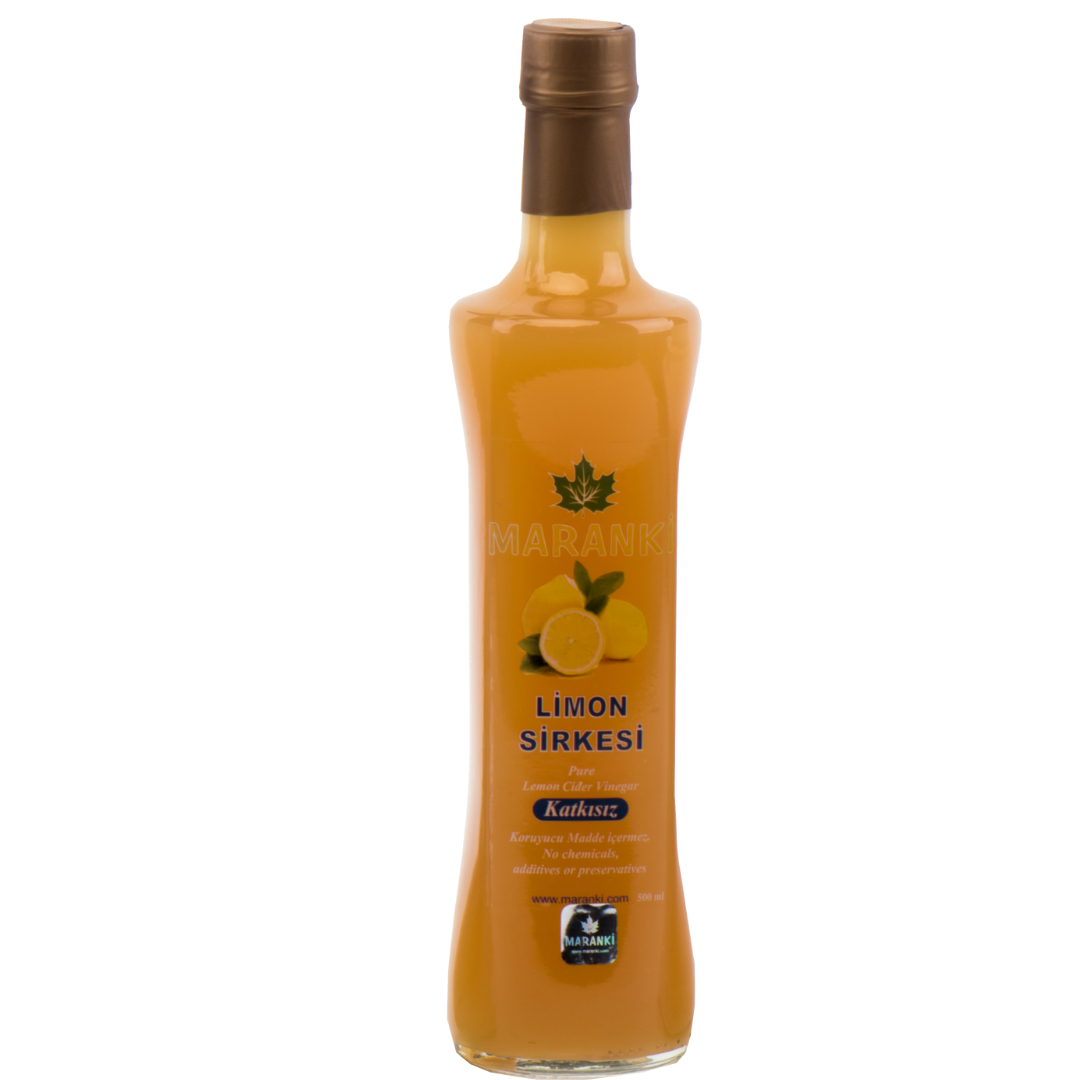 Katkısız - Doğal Limon Sirkesi 500ml (İçilebilir)