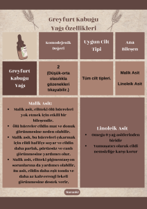 Greyfurt Kabuğu Yağı 20 Ml