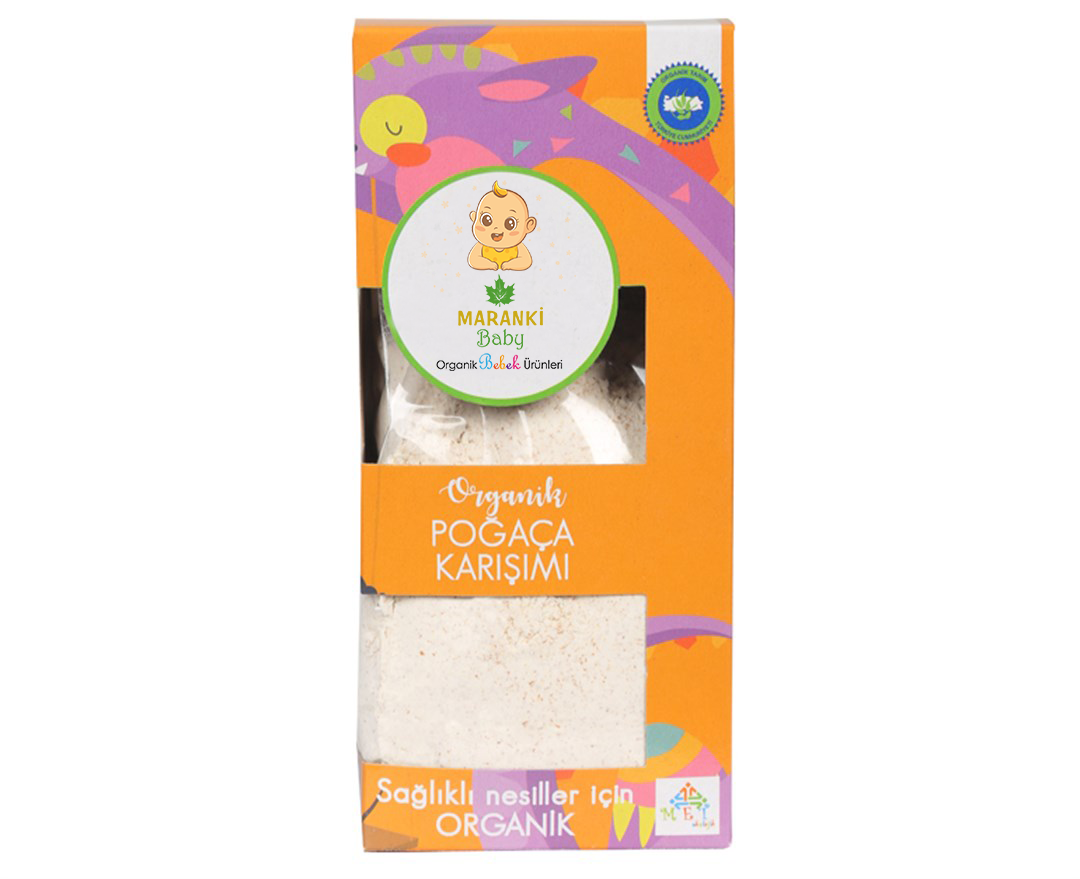 Maranki Baby Bebek Organik Poğaça Karışımı 330 GR