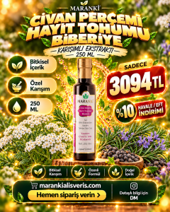 Civan Perçemi Hayıt Tohumu Biberiye Karışımlı Ekstrakt 250 ML
