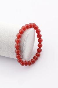 Turuncu Akik Bileklik 8 Mm