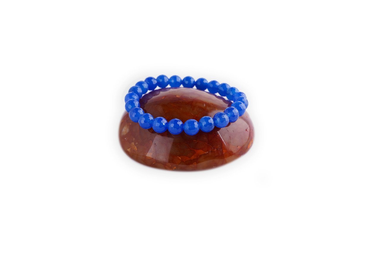 Mavi Akik Bileklik 8 Ml