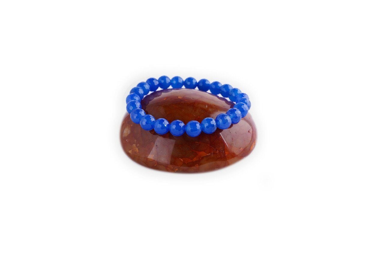 Mavi Akik Bileklik 8 Ml