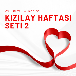 Maranki Kızılay Haftası Seti 2