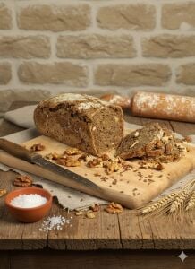 Siyez Ekmeği Cevizli 500 Gr