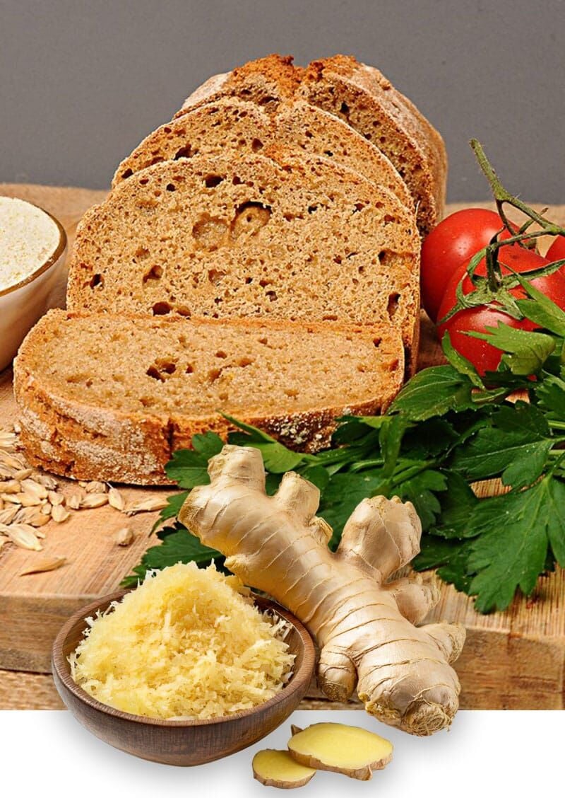 Siyez Ekmeği Zencefilli 500 Gr