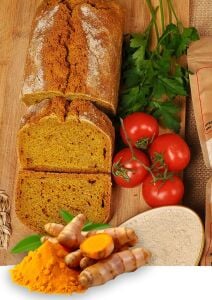 Siyez Ekmeği Zerdeçallı 500 Gr