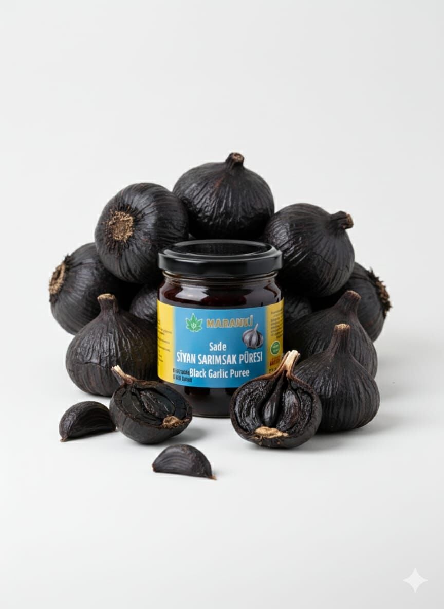 Siyah Sarımsak Püresi Sade 150 Gr