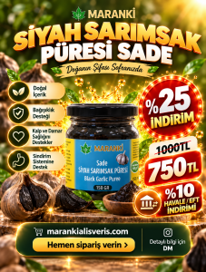 Siyah Sarımsak Püresi Sade 150 Gr