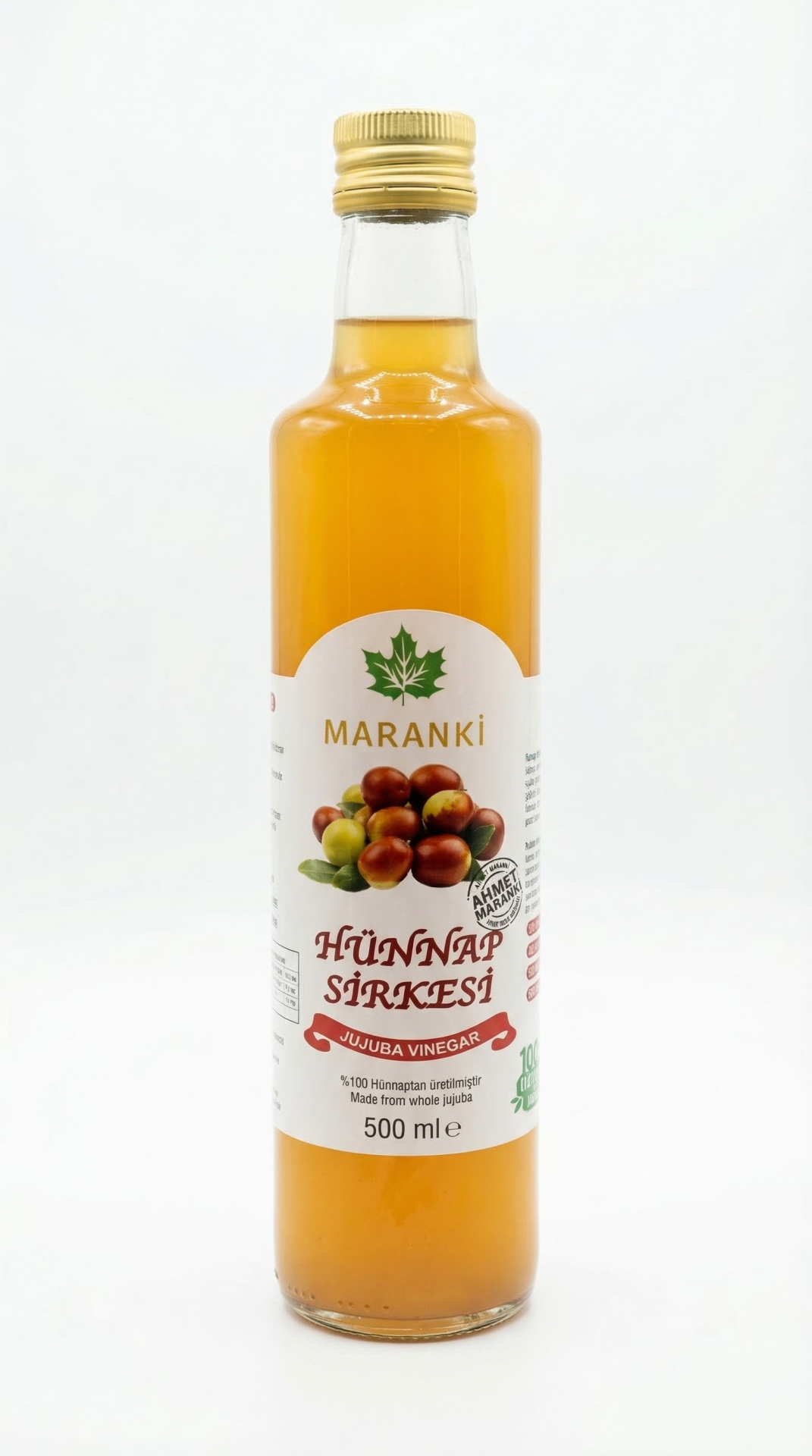 Maranki Hünnap Sirkesi 500 Ml