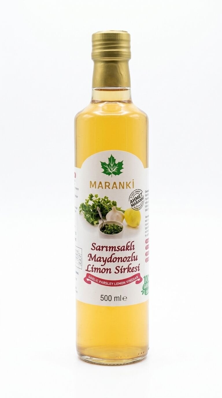 Maranki Sarımsaklı Maydanozlu Limon Sirkesi 500 ml