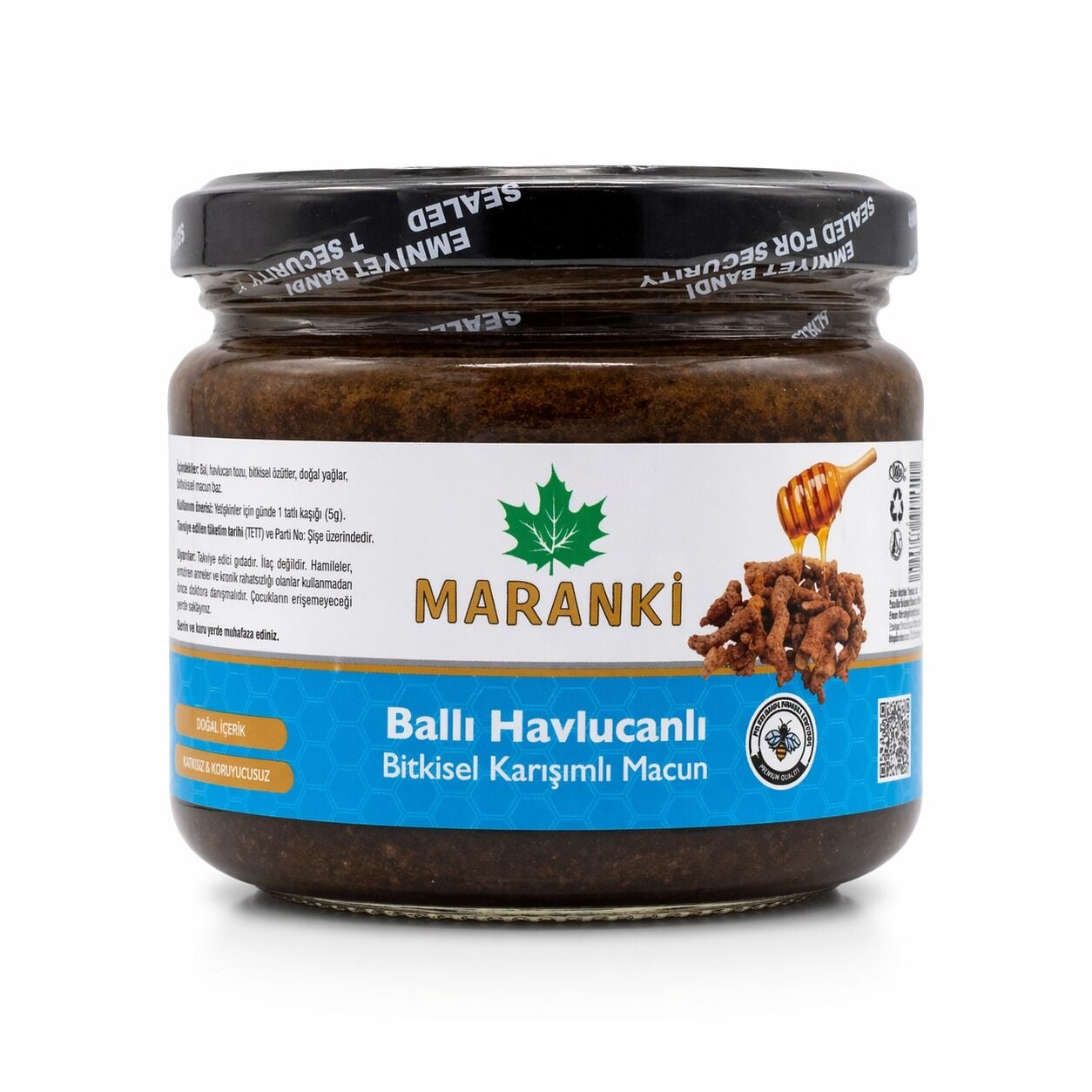 Maranki Havlıcanlı Bitkisel Karışımlı  Macun