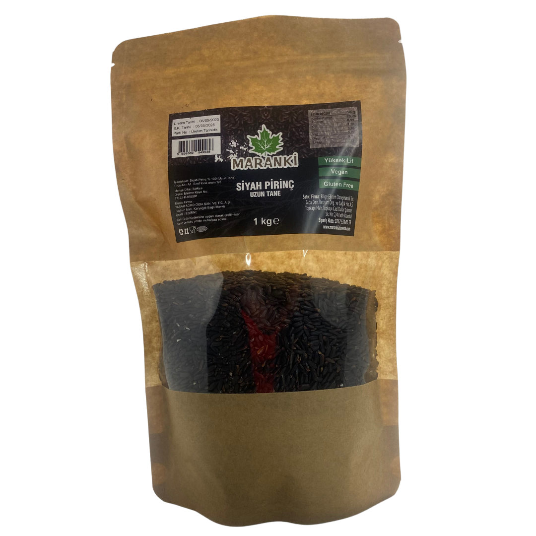 Maranki Siyah Pirinç 1000 Gr