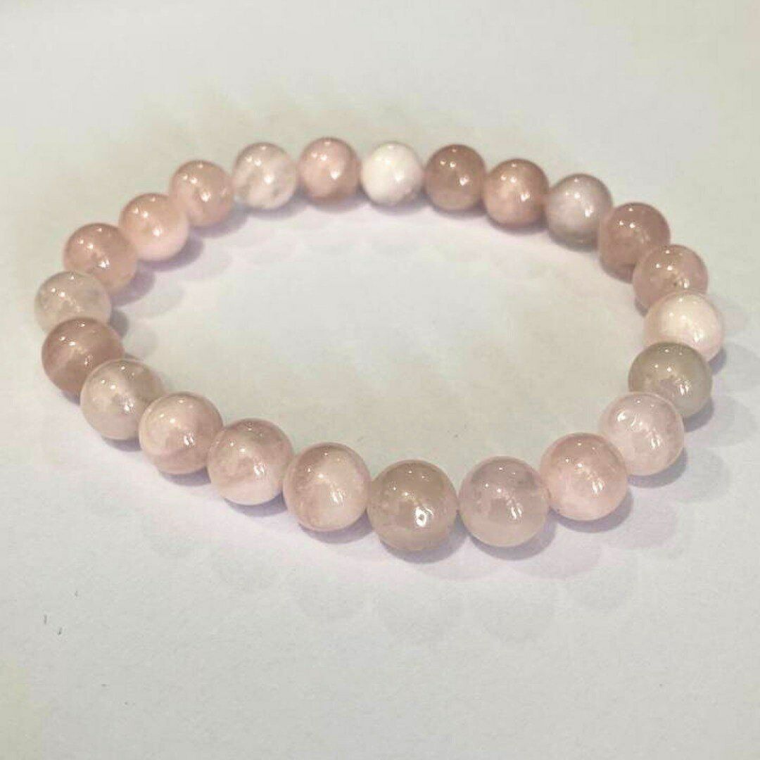 Madagaskar Pembe Kuvars 8mm