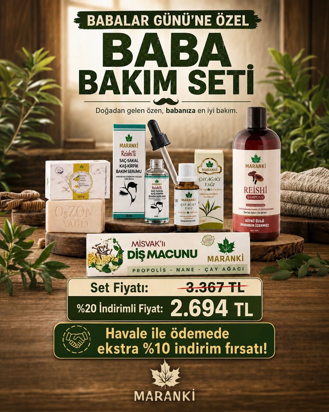 Baba Bakım Seti