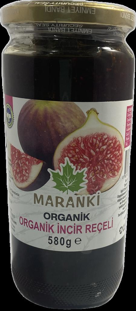 MARANKİ ORGANİK İNCİR REÇELİ 580 GR