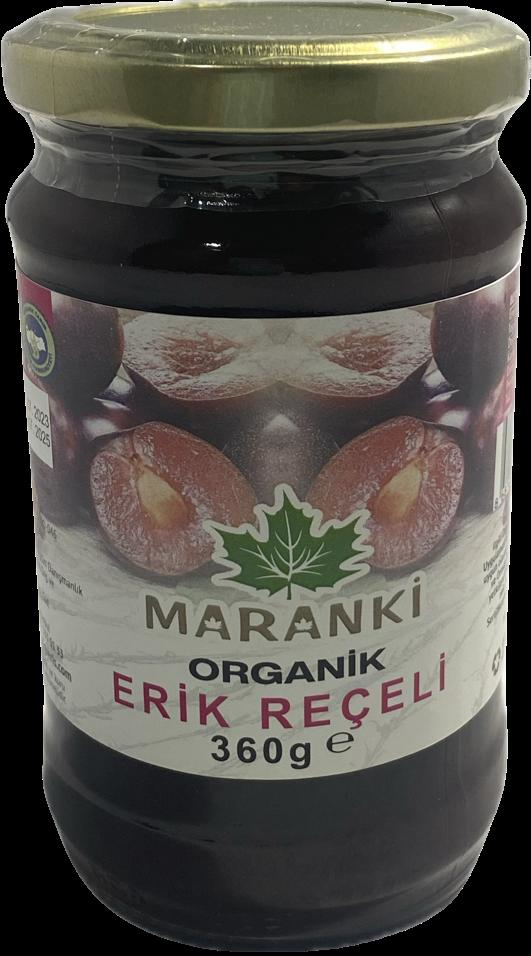 MARANKİ ORGANİK ERİK REÇELİ 360 GR