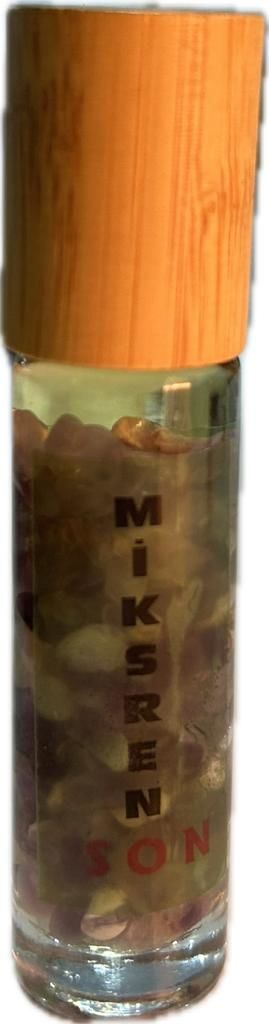 Miksren  Aromaterapi Doğal Taşlı Roll-On Ametist