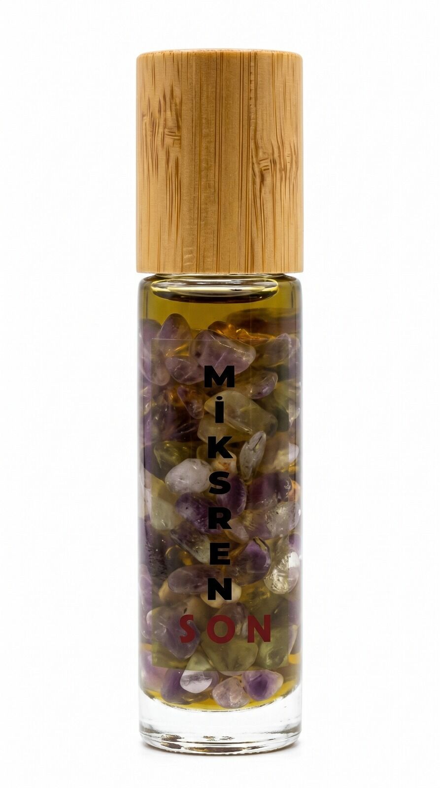 Miksren  Aromaterapi Doğal Taşlı Roll-On Ametist
