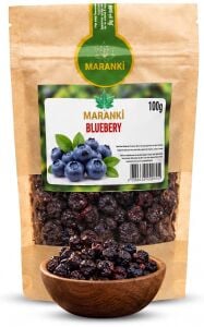 Maranki Bluebery (Yaban Mersini Kurusu) Doğal Kurutulmuş Meyve 100 g